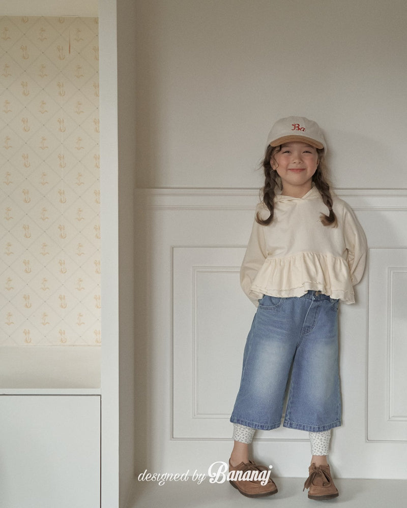 bananaj / lace banding leggings【for kids & jr.】