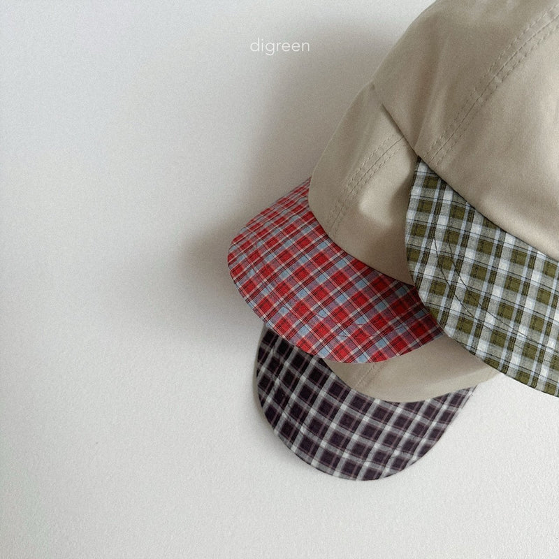 digreen / under check cap【for kids】