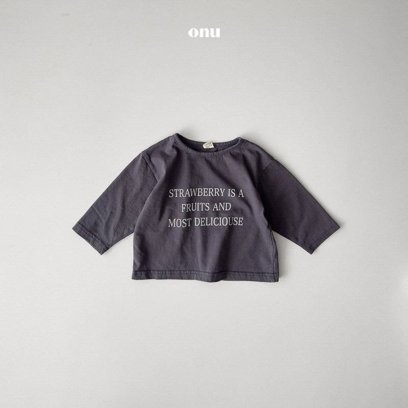 onu / strawberry tee【for kids】