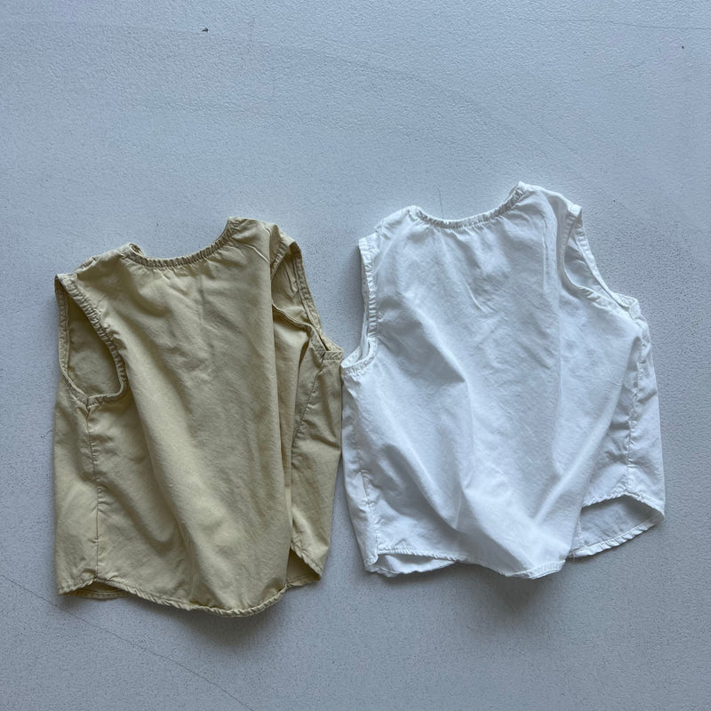 oatmeal / ivy blouse【for kids】