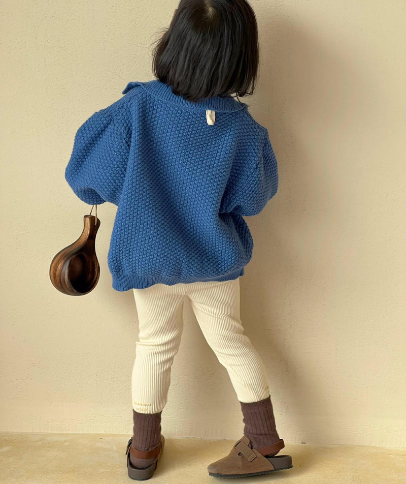 moss knit cardigan【for kids , jr】