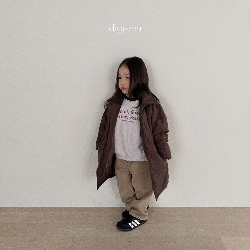 digreen / padded coat