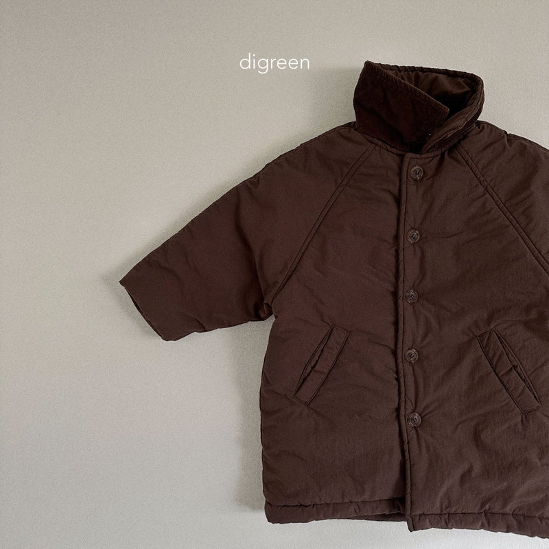 digreen / padded coat