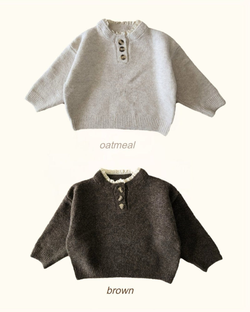 by mimi  / baguette knit tee【for kids , jr】