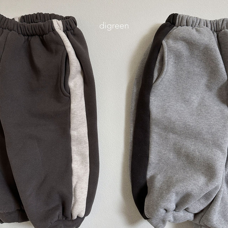 digreen / line jogger pants