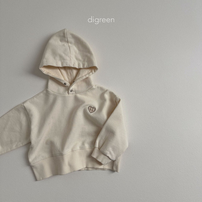 digreen / check heart hood mtm