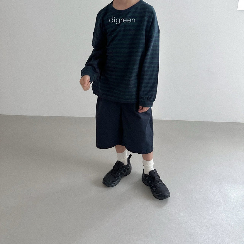 digreen / cotton pintuck bermuda pants【for kids】