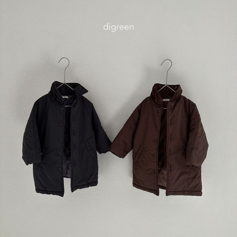 digreen / padded coat