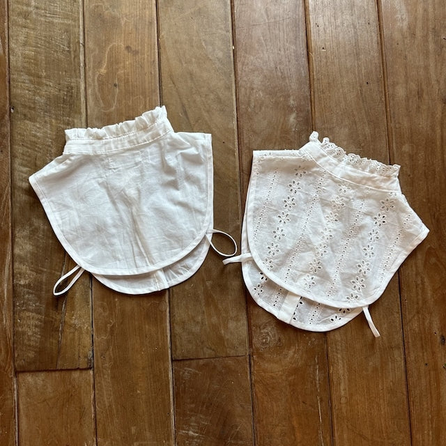 mon atelier / fake frill blouse