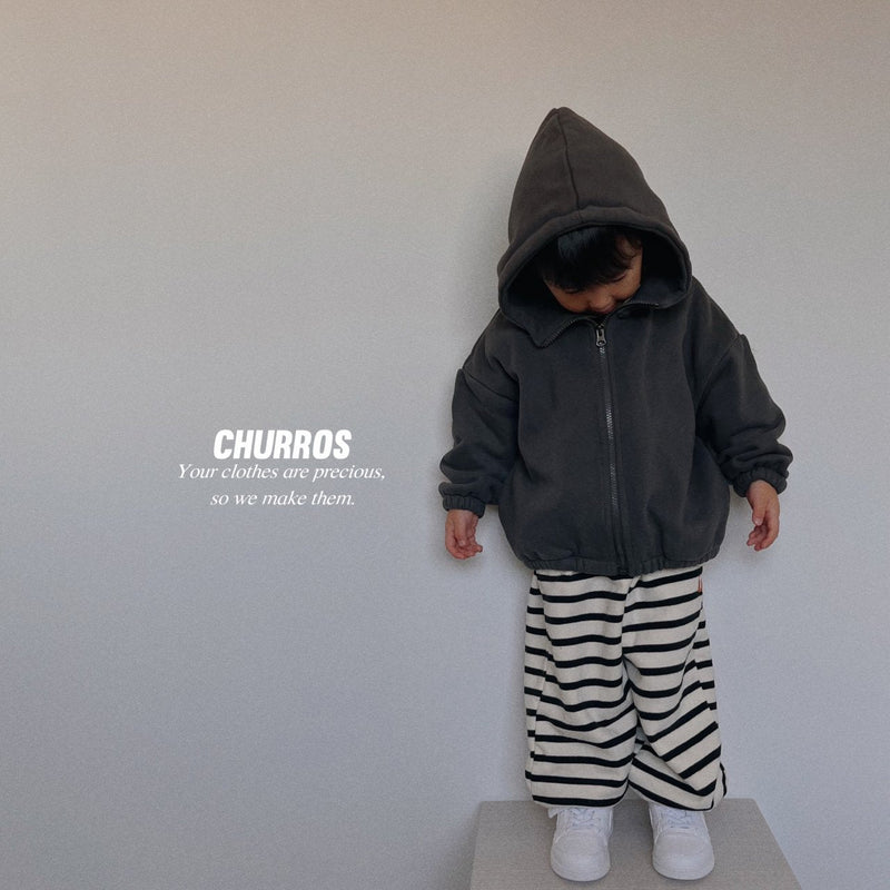 churros / U stripe mtm【for kids , jr】