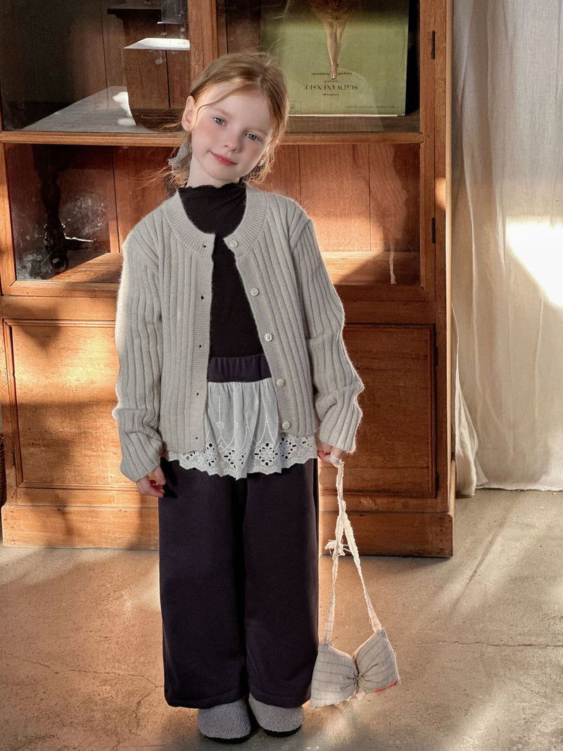 lace wide pants 【for kids&Jr.】