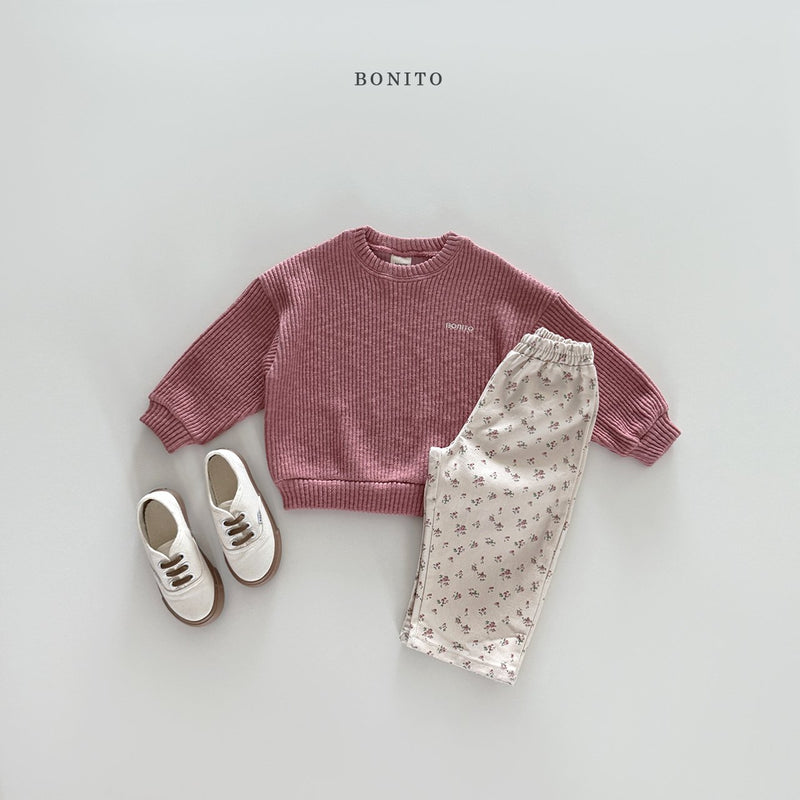 bonito / knit mtm【for kids&Jr.】