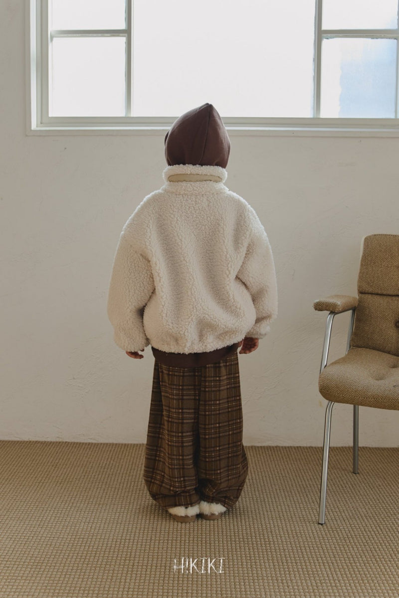 hikiki / check pants【for kids, jr.】