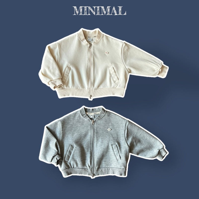 minimal / cozy zipup jumper【for kids &Jr.】