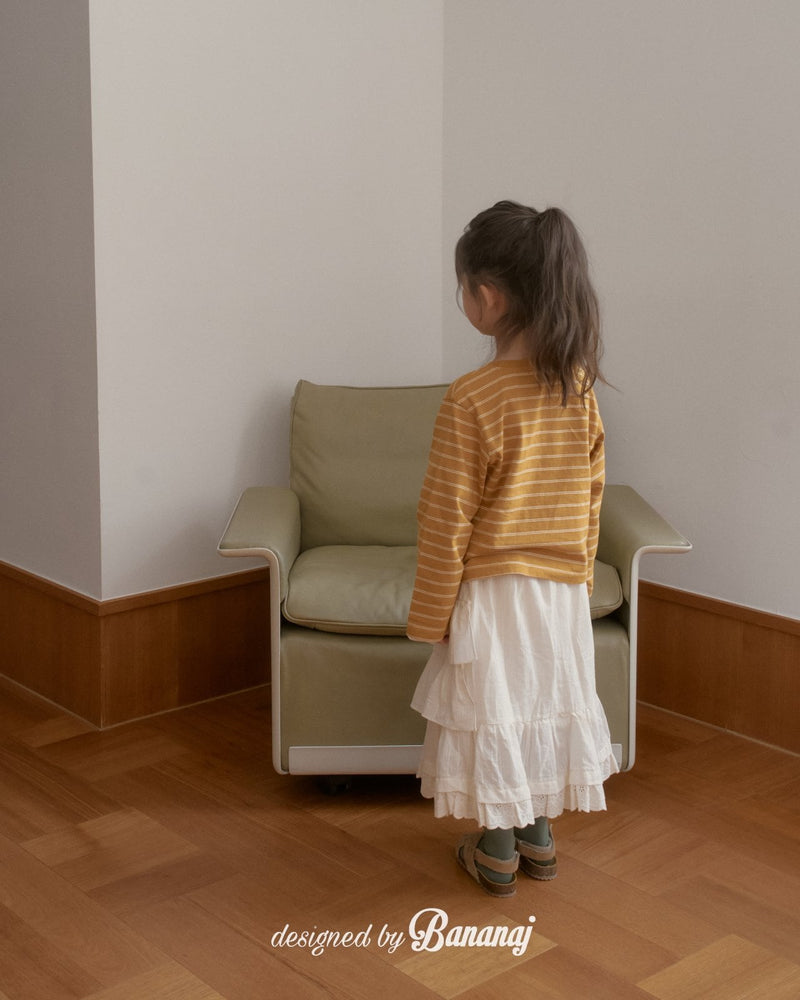 bananaj / candy cancan skirt【for kids & jr.]