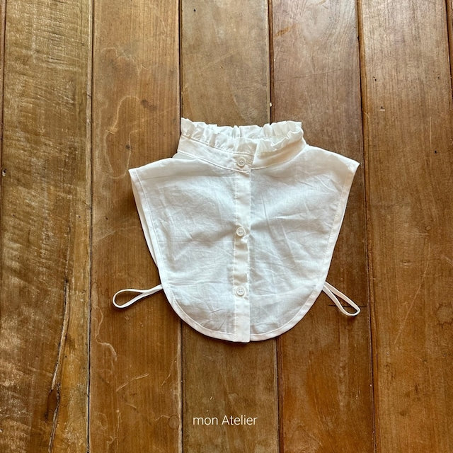 mon atelier / fake frill blouse