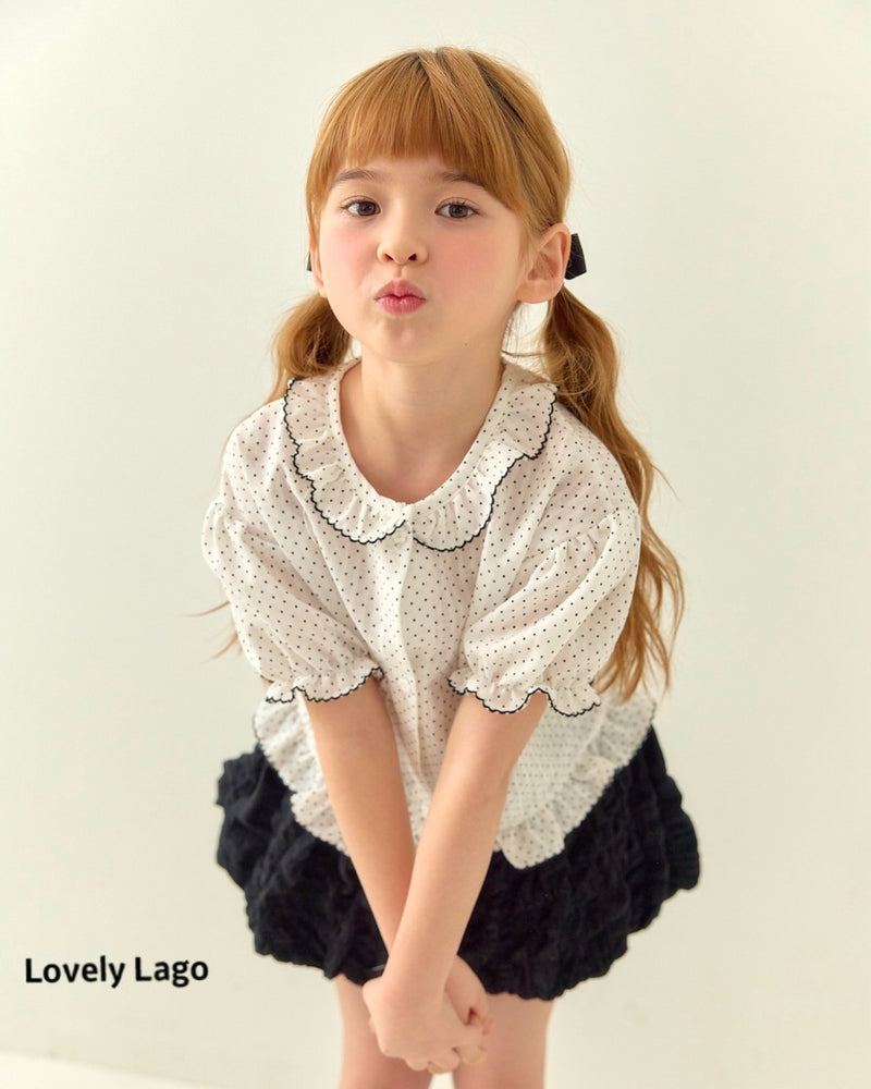 lago / pincot blouse【for kids&Jr. 】