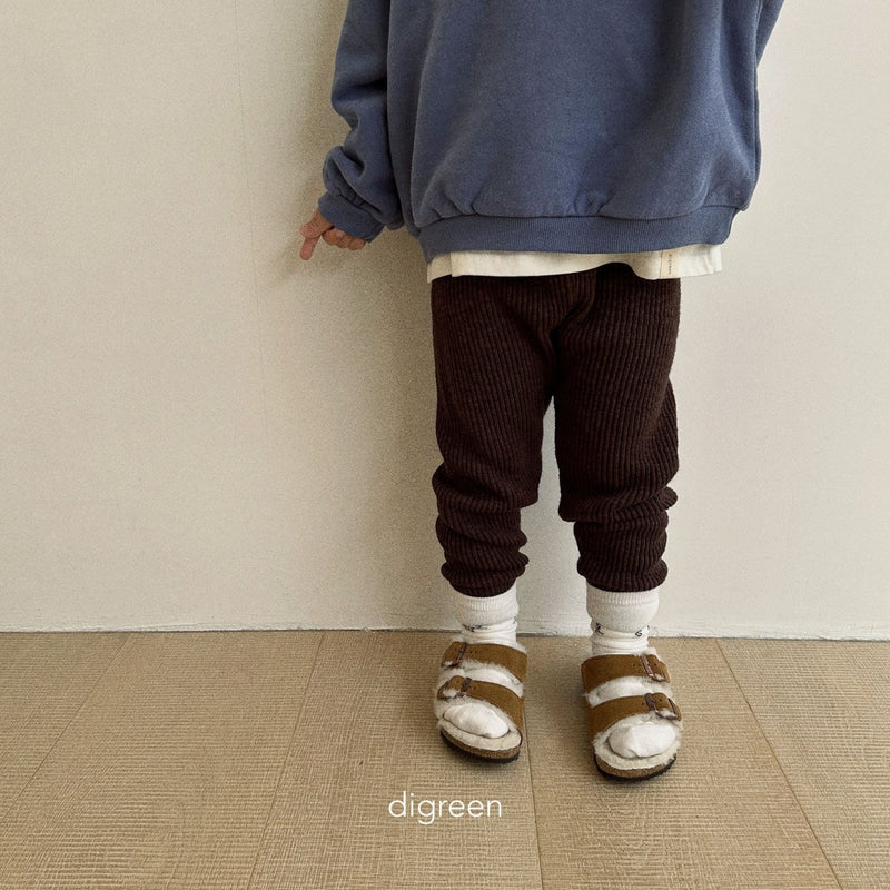 digreen / knit jogger pants