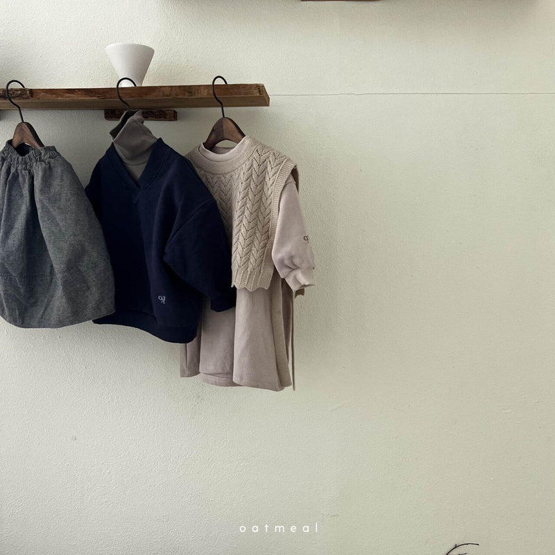 oatmeal / neo pollar tee