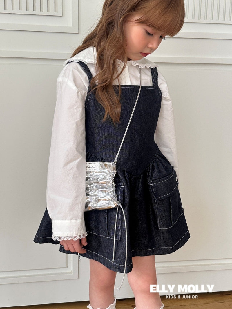 elly molly  / non fade big pocket onepiece【for kids, Jr. 】