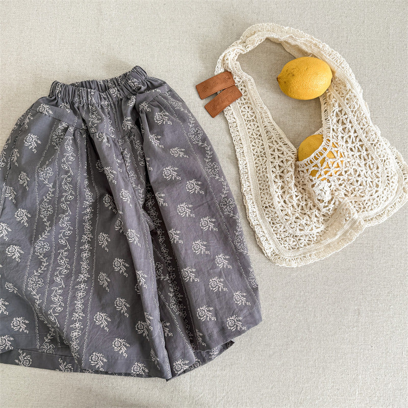 flower buggy pants【for kids 】