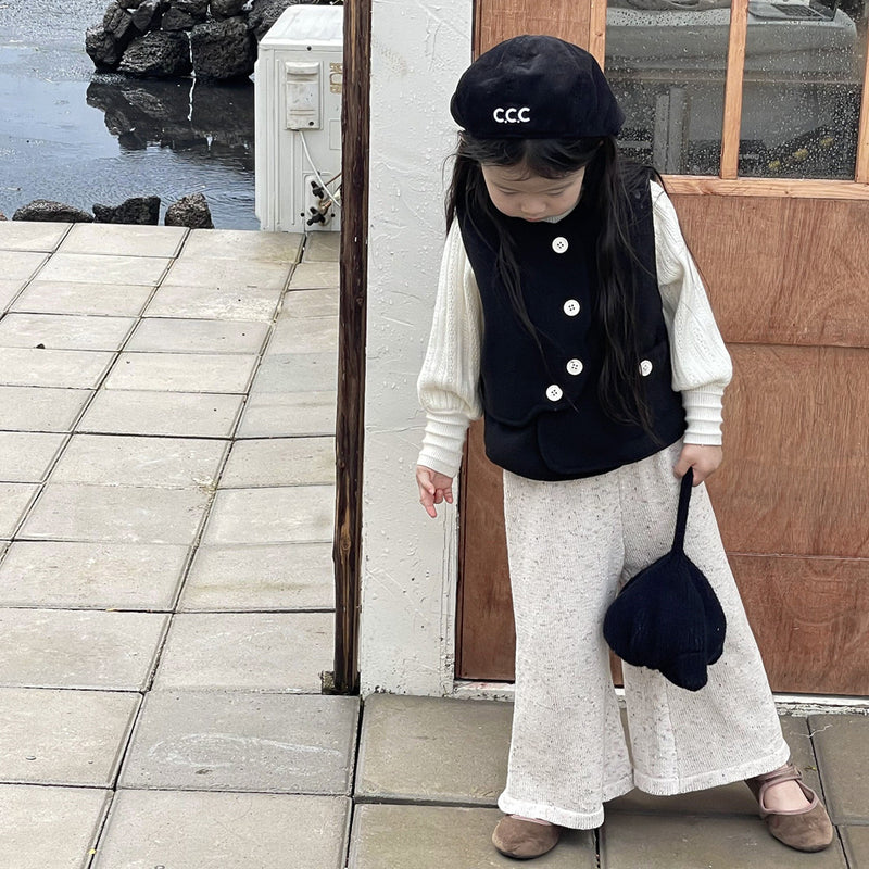 knit slacks pants【for kids , jr】