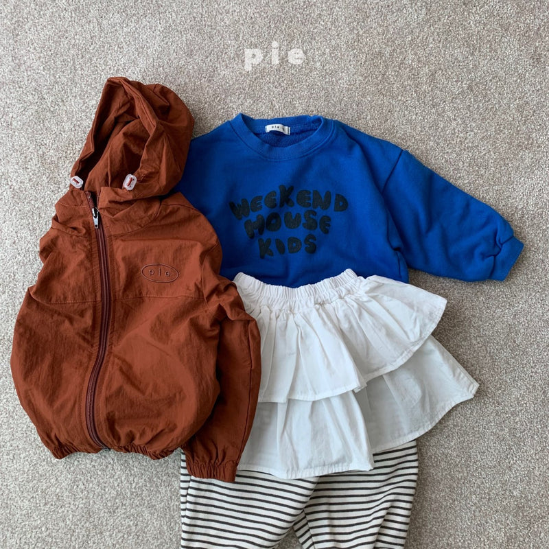 pie / pie hood windbreaker