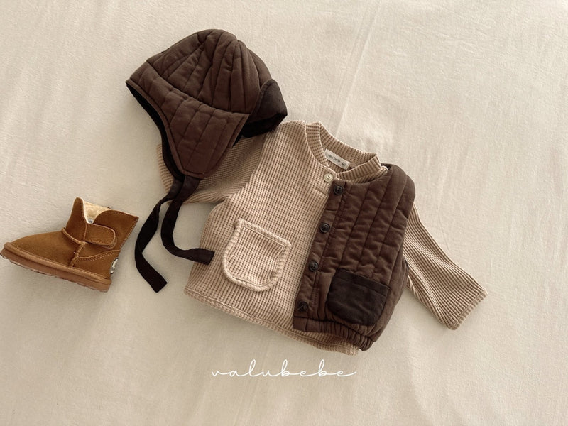 valubebe / haim padding vest【for baby, kids 】