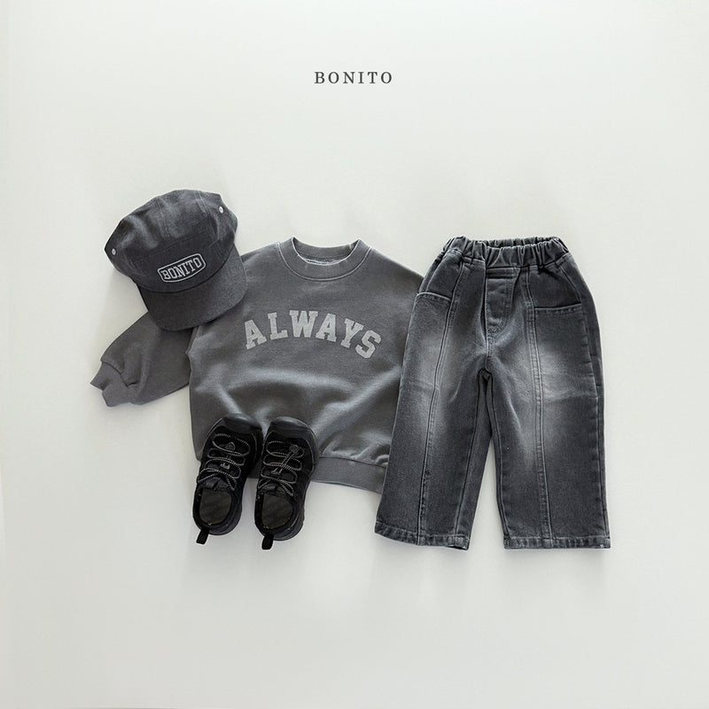 bonito / cut brush denim【for kids&Jr.】