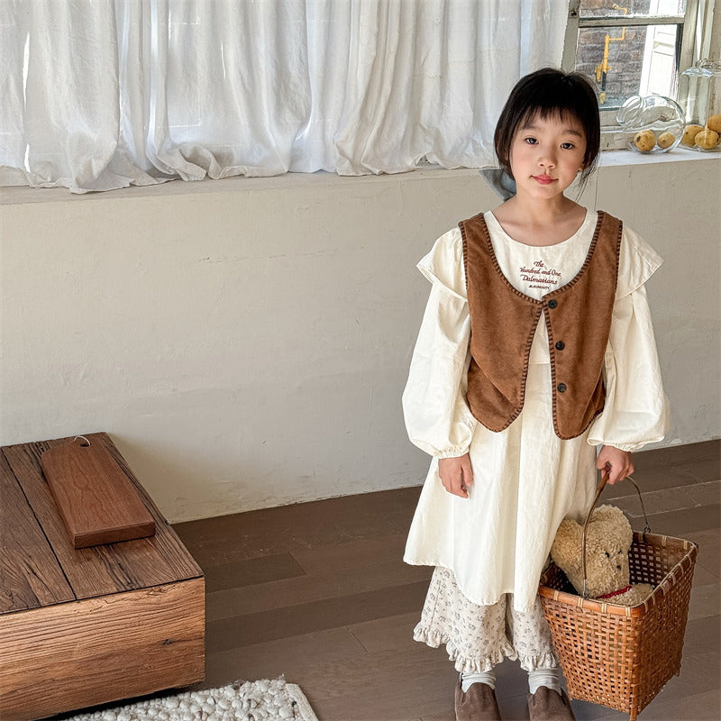 point stitch vest【for kids 】