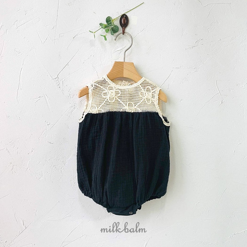 milk balm / crochet suit