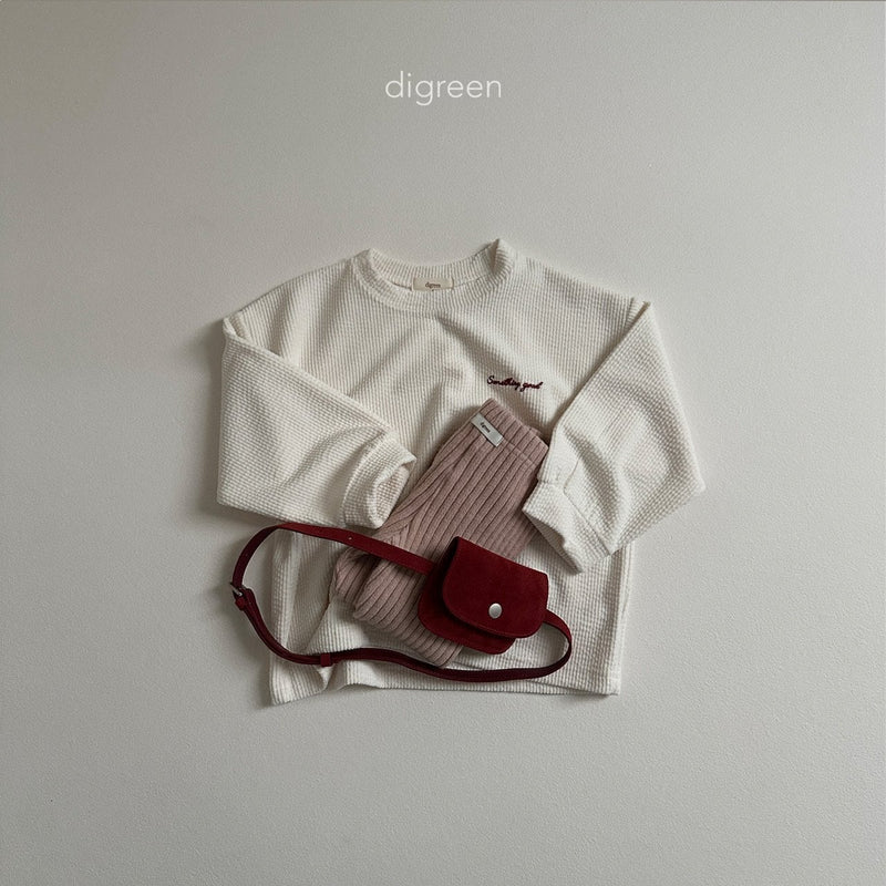 digreen / rib leggings