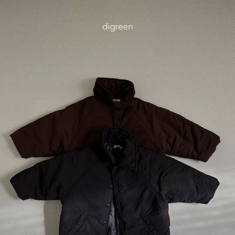 digreen / padded coat