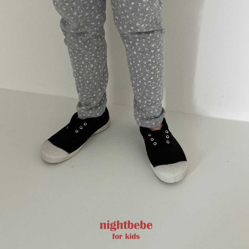 nightbebe / deep flower leggings