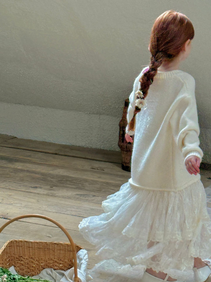 otaly / knit layered one-piece【for kids , jr】(no.5691)