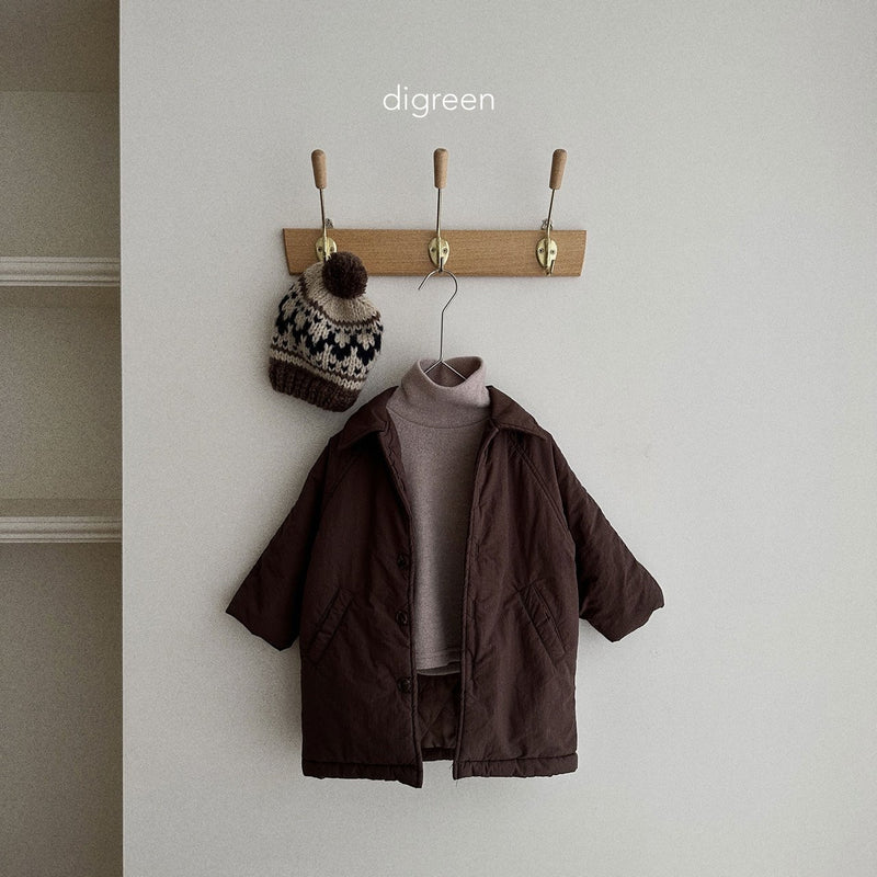 digreen / padded coat