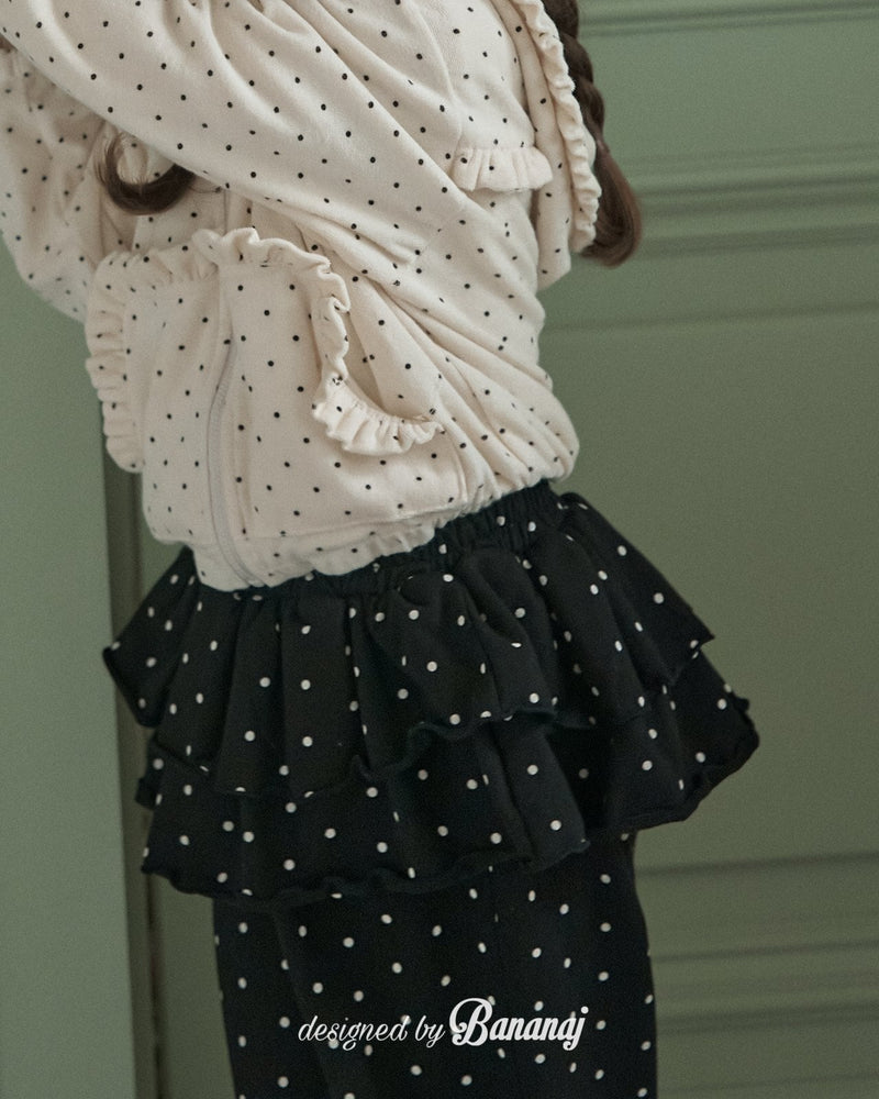 bananaj / flower leaf pants【for kids & jr.】