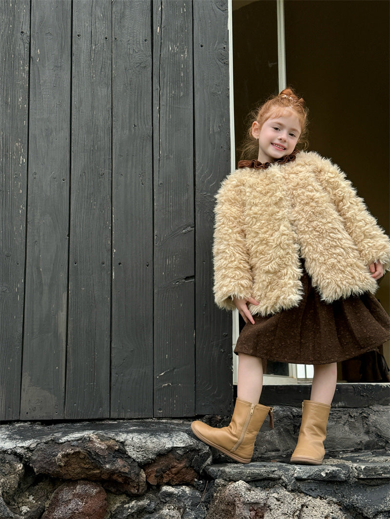 cheng le  / mink coat 【for kids , jr 】