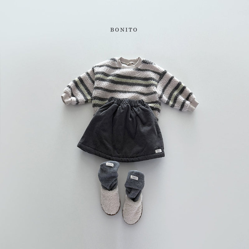 bonito / corduroy bonding skirt【for kids&Jr.】