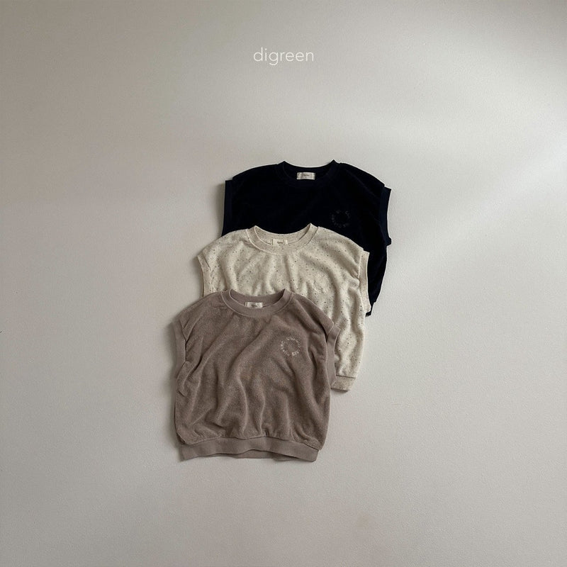 digreen / terry vest