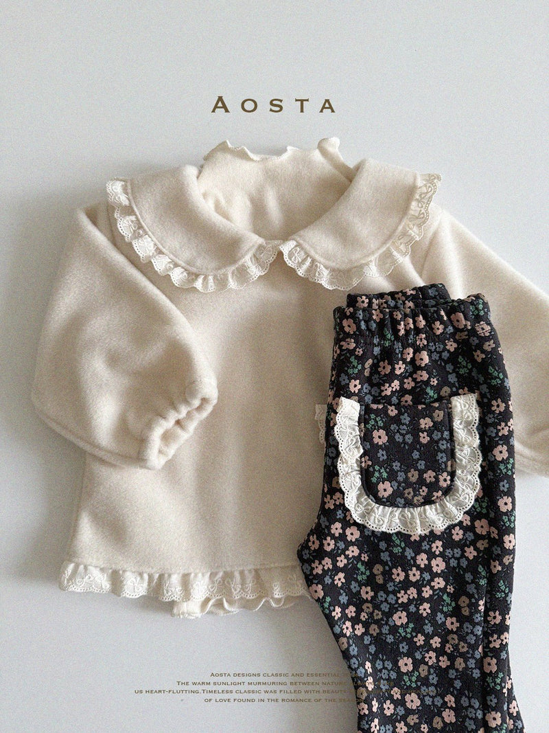 aosta / winter frills blouse