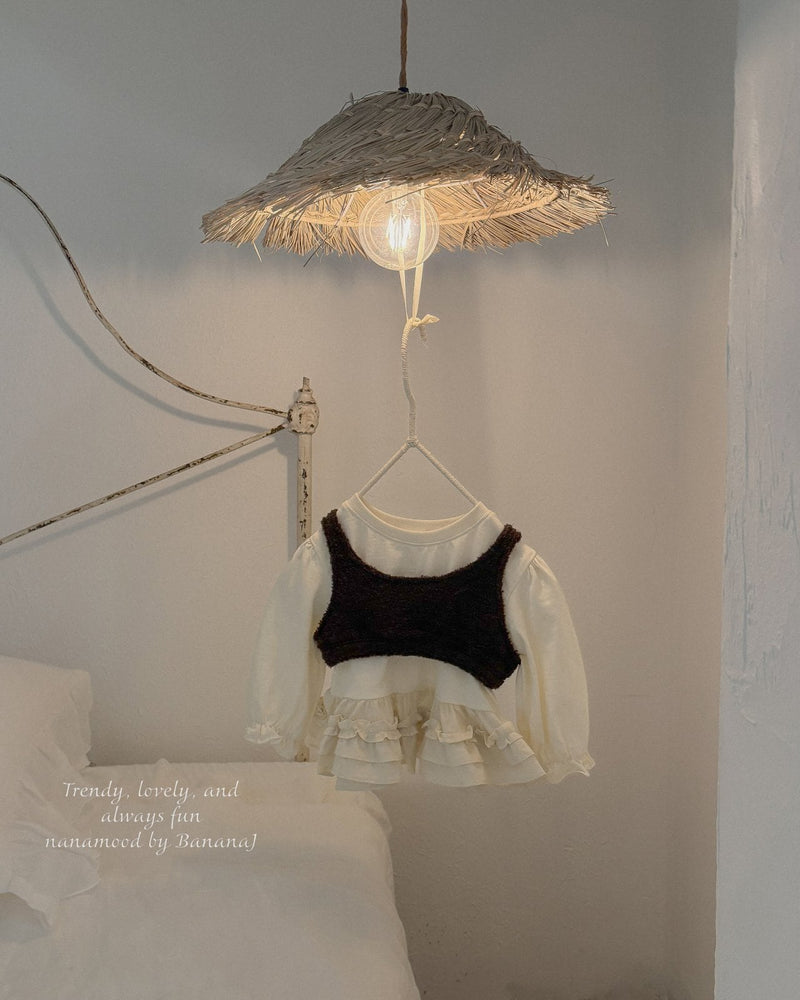 nanamood by banana.j / bebe lopple point tee 【for baby】