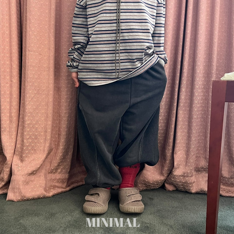 minimal / pigment boarder tee【for kids &Jr.】