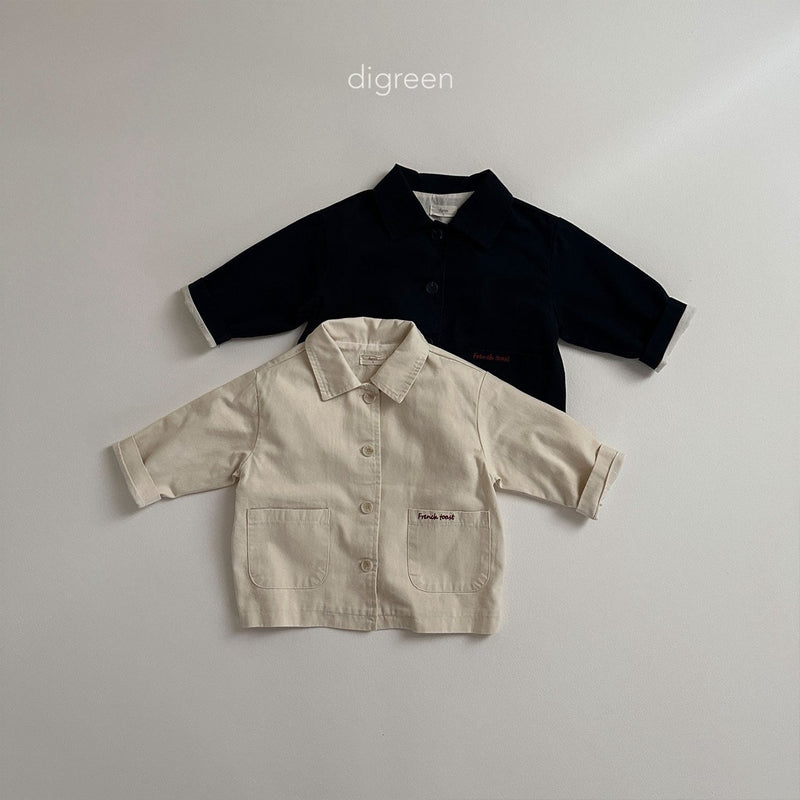 digreen / toast jacket