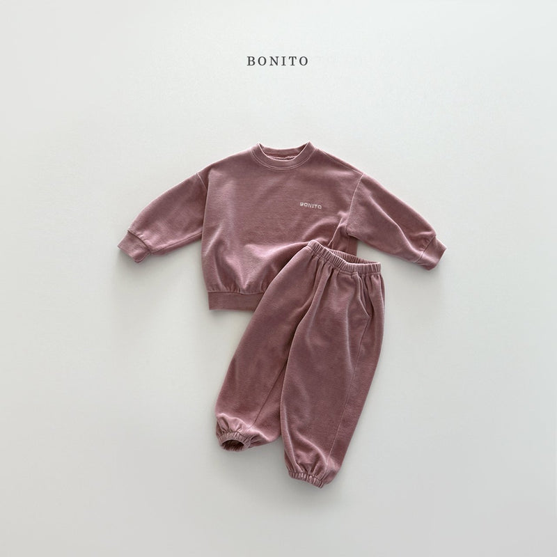 bonito / velours set up【for kids&Jr.】