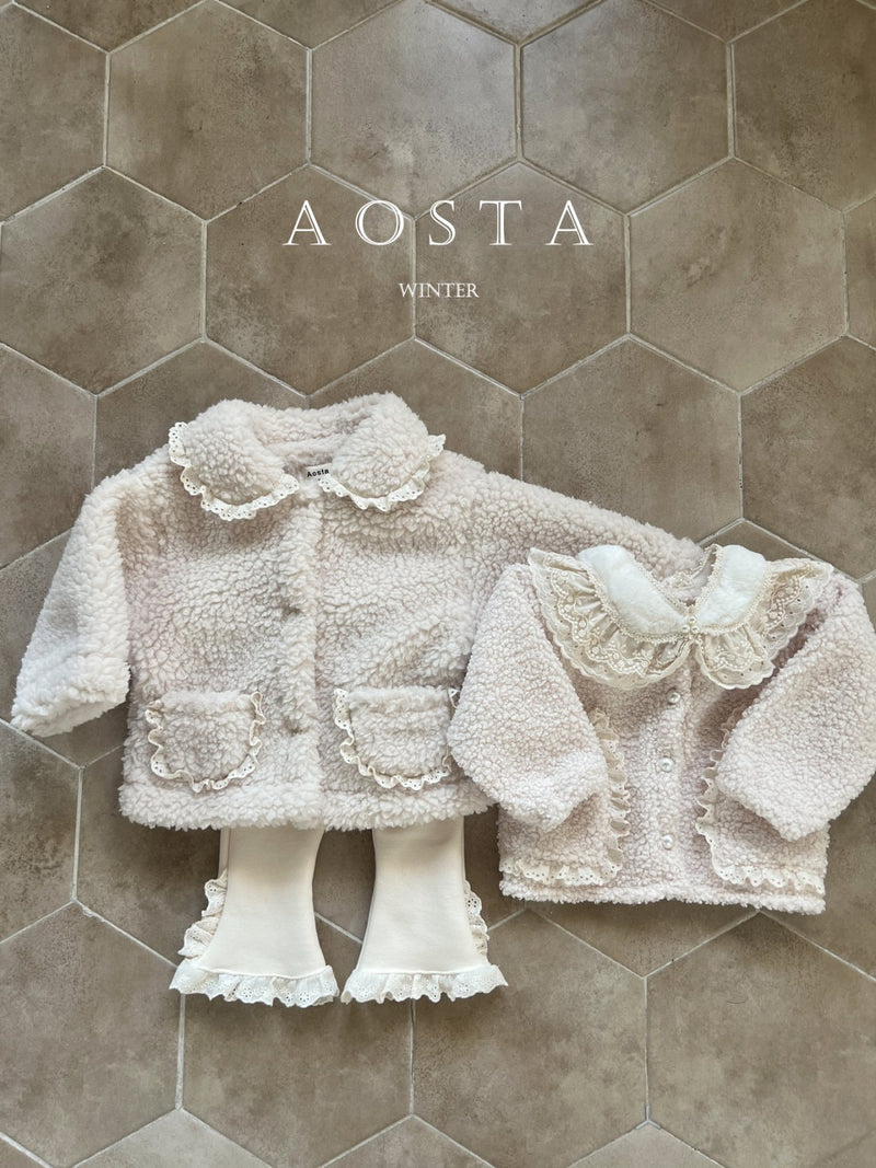 aosta / tete bear cardigan