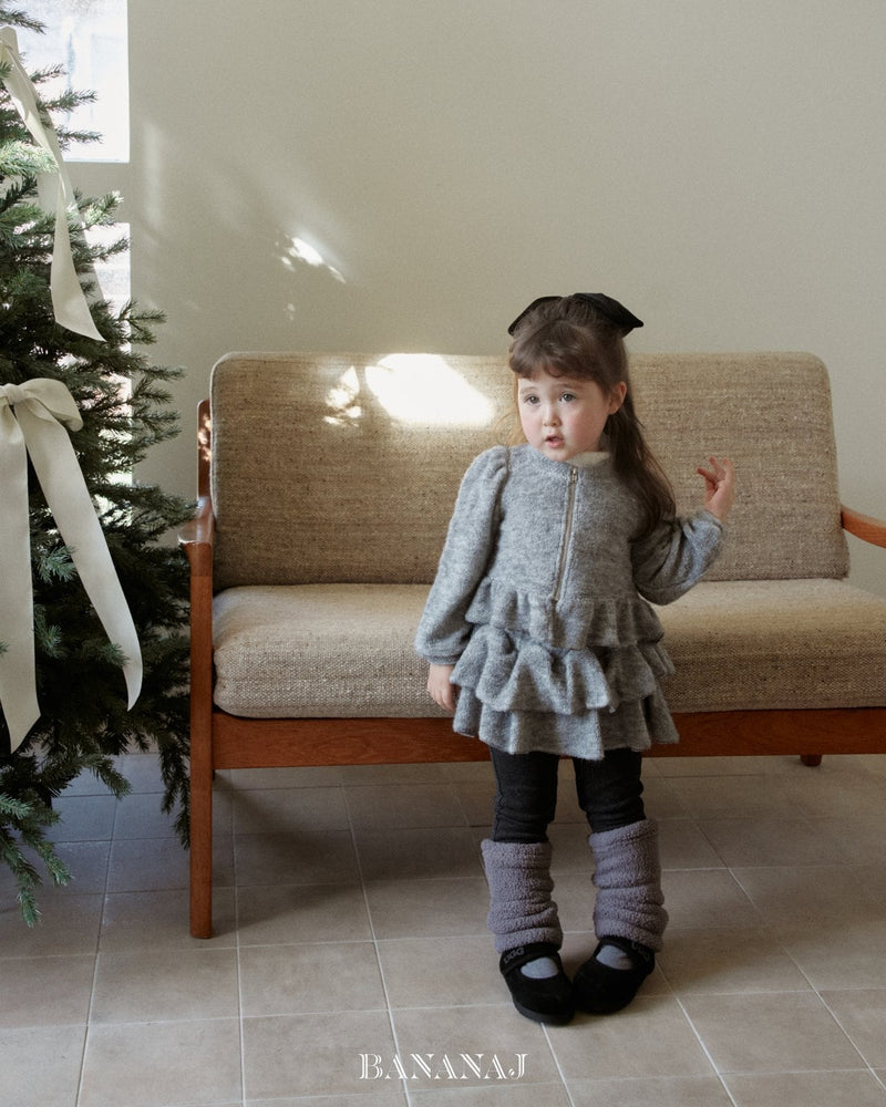 bananaj / leg warmer socks【for kids & jr.】