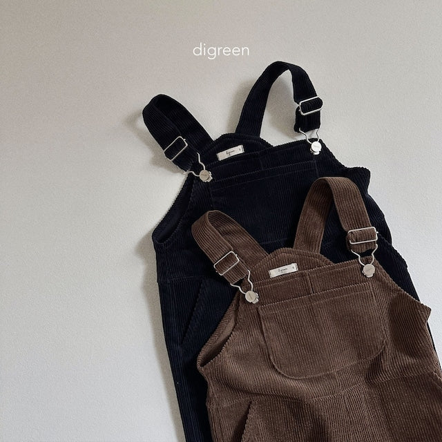digreen / corduroy overall