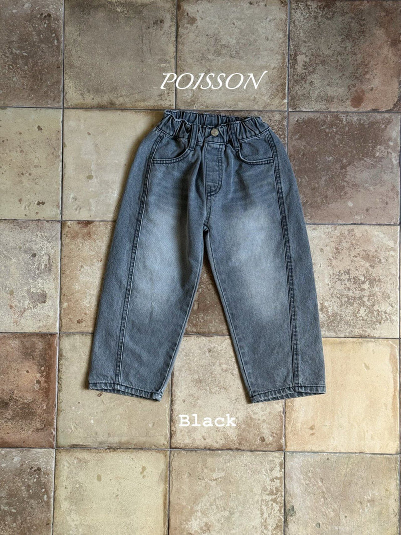 poisson / brush denim pants【for kids &Jr.】