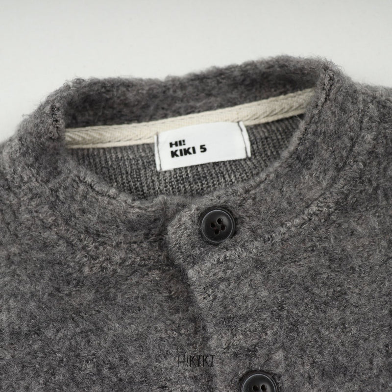 hikiki / boucle cardigan【for kids, jr.】